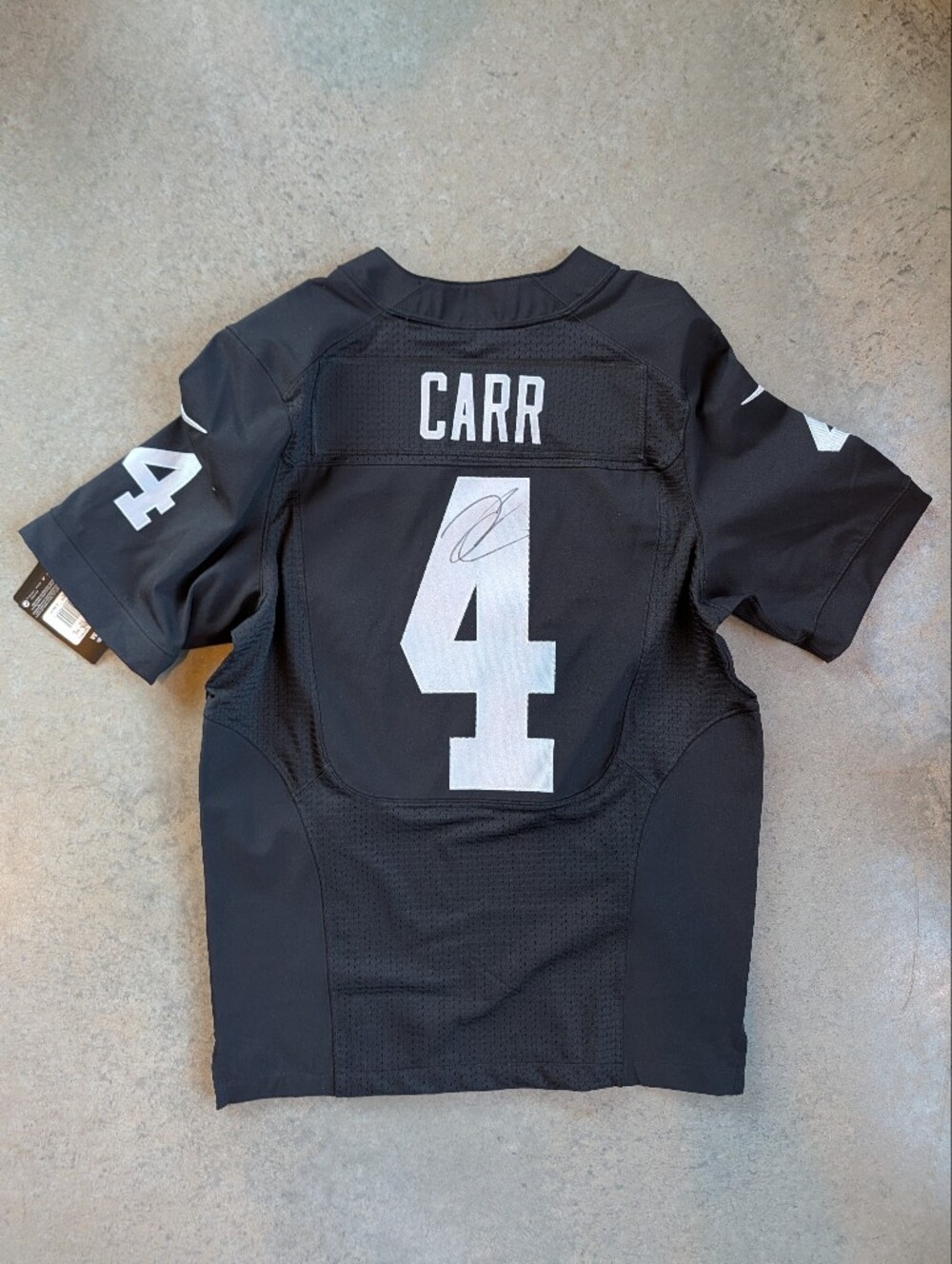 NWT Derek Carr Signed Jersey Raiders 🔥On Field NFL Players Jersey